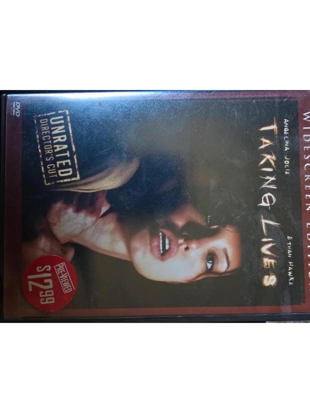 **6 For $13 Sale On Dvds!** Taking lives dvd movie Angelina Jolie Ethan hawke